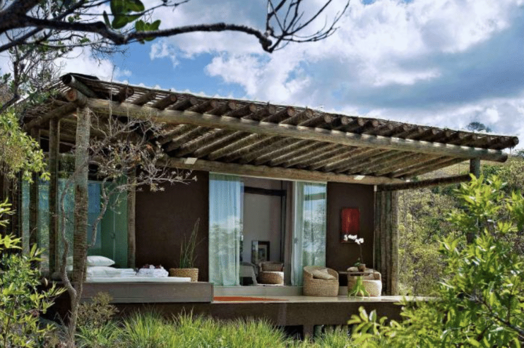Visao frontal da Capim do Mato Pousada & Spa - Melhores Pousadas Brasil