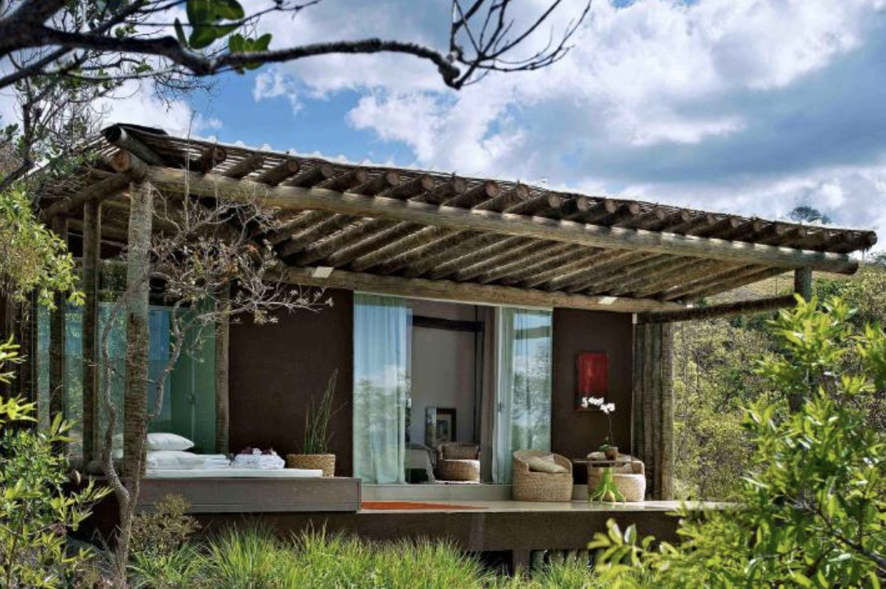 Visao frontal da Capim do Mato Pousada & Spa - Melhores Pousadas Brasil