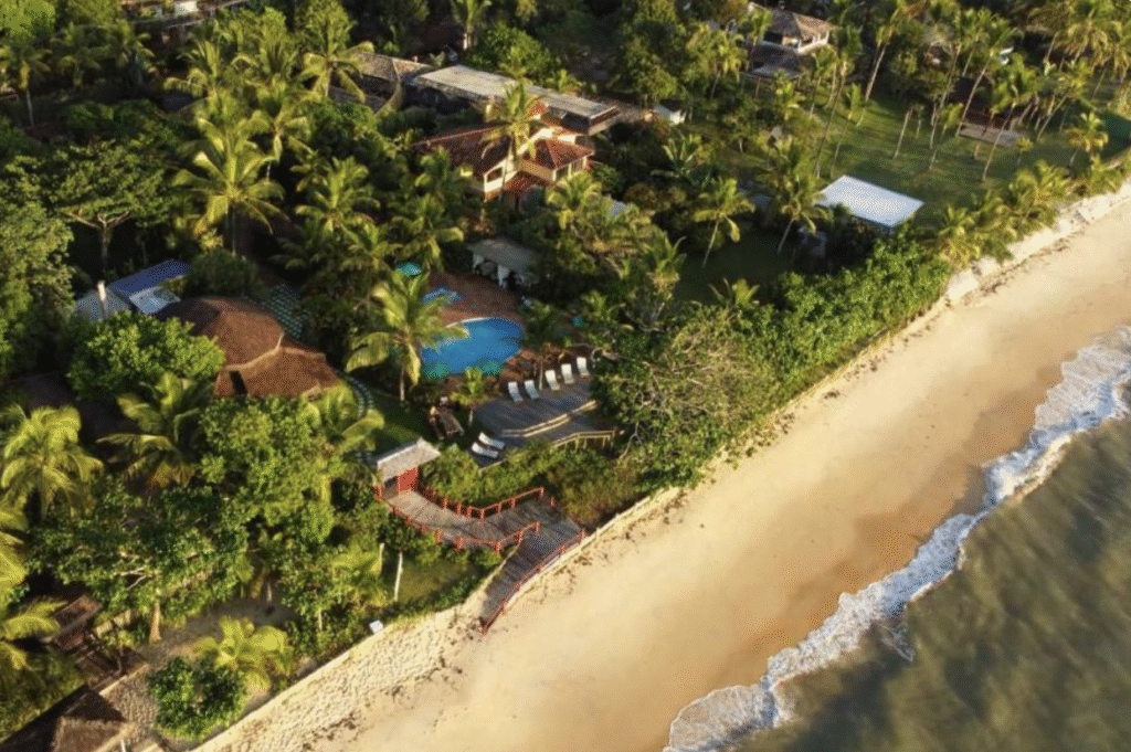 Vista aerea da Privillage Pousada de Charme - Melhores pousadas Brasil