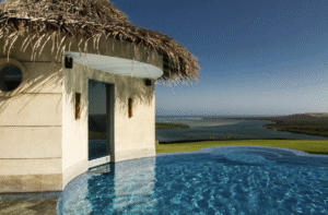 vista da piscina do Gungaporanga Hotel - melhores pousadas brasil