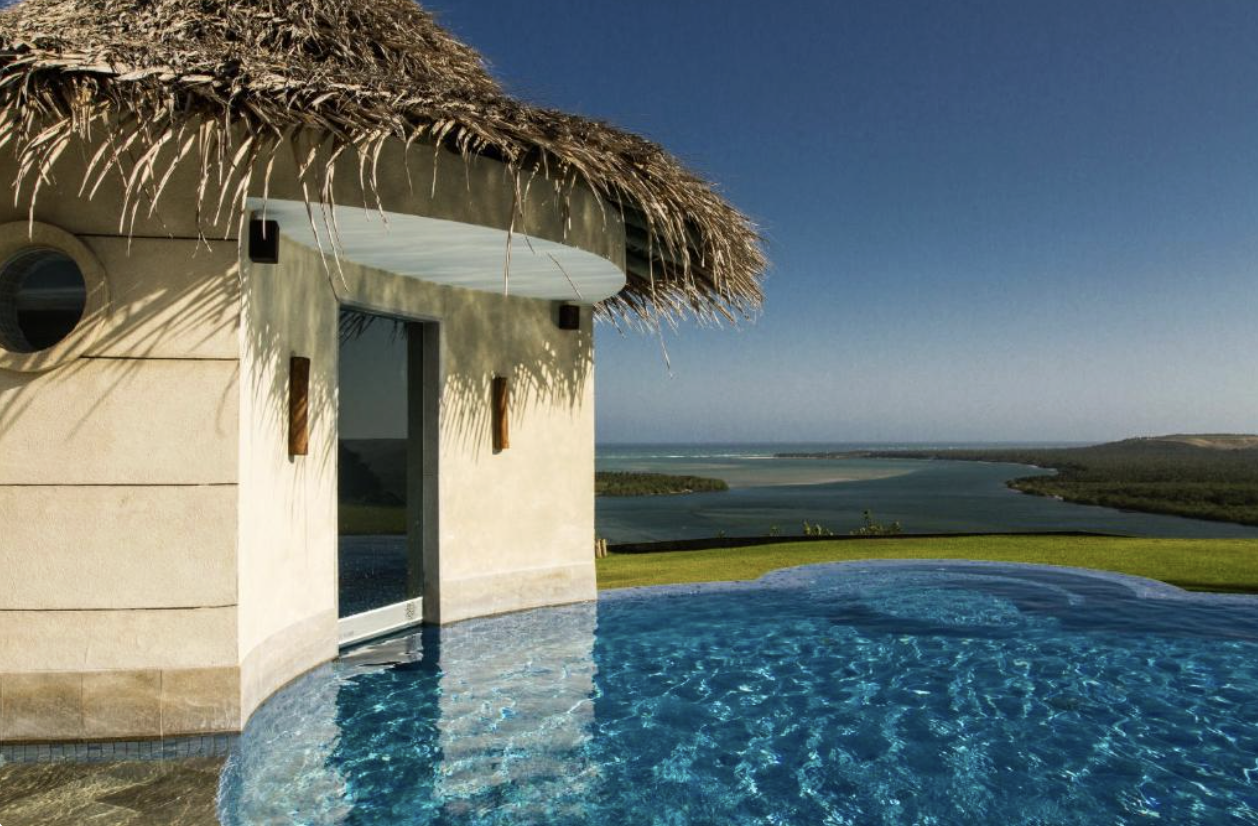 vista da piscina do Gungaporanga Hotel - melhores pousadas brasil